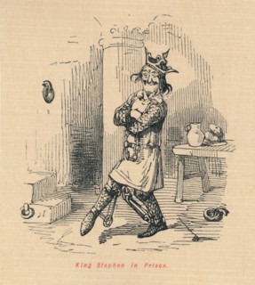 'King Stephen in Prison', c1860, (c1860). Artist: John Leech.