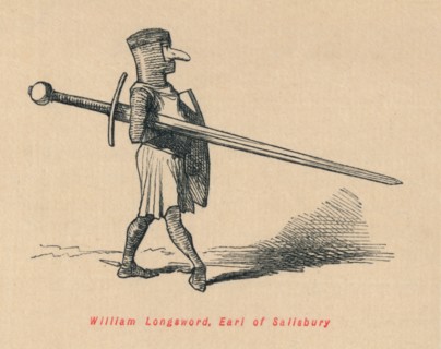'William Longsword, Earl of Salisbury', c1860, (c1860). Artist: John Leech.