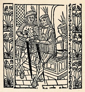The Dystruccion of Jherusalem, by Vaspazian and Tytus', c16th century, (1923). Artist: Wynkyn de Worde.