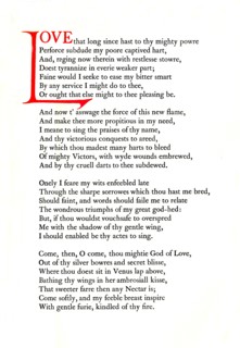 Page from Edmund Spenser's Four Hymns on Earthly and Heavenly Love and Beauty, 1912, (1914). Artist: W. F. Northend.