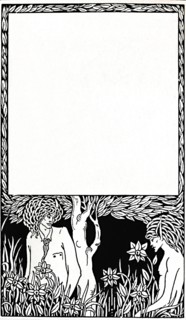 'Design for Title-Page of Pagan Papers, 1893, (1914). Artist: Aubrey Beardsley.