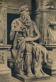 'Roma - Church of St. Peter in Vinculis - Moses, by MIchelangelo', 1910. Artist: Michelangelo Buonarroti.
