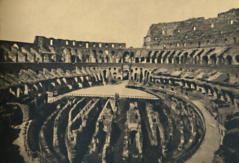 'Roma - Flavien Ampitheatre', 1910.  Artist: Unknown.