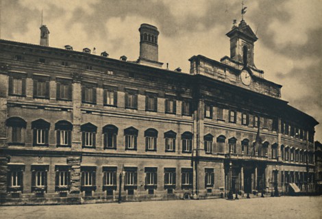 'Roma - 'Palacae of Montecitorio', 1910.  Artist: Unknown.