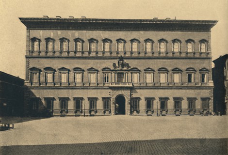'Roma - Farnese Palace', 1910. Artist: Unknown.