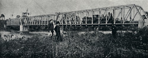 'Ponte da E. F. Mogyana sobre o Rio Pardo', 1895. Artist: Axel Frick.