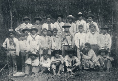 'Indios Guaranys', 1895. Artist: Francisco Henszler.