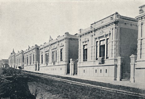 'Rua Conselheiro Nebias', 1895. Artist: Paulo Kowalsky.