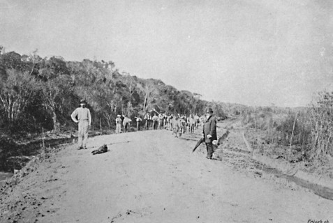 'Construccao de um Estrada de Rodagem (S. Bernardo)', 1895. Artist: Axel Frick.