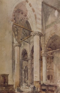 'St. Anastasia, Verona', 19th century, (1935). Artist: William Wood Deane.