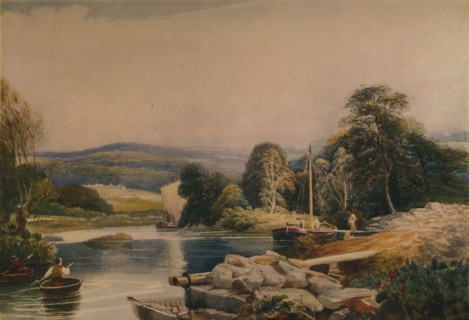 'On the Teify, Cardiganshire',19th century, (1935). Creator: Peter de Wint.
