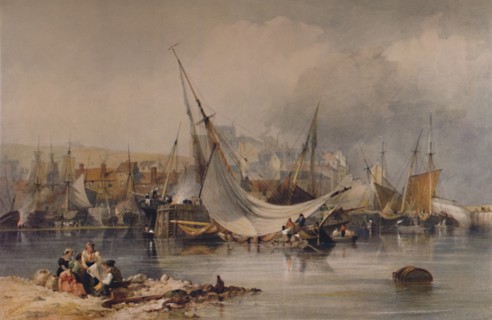 'Whitby', 1841, (1935). Artist: Edward Duncan.