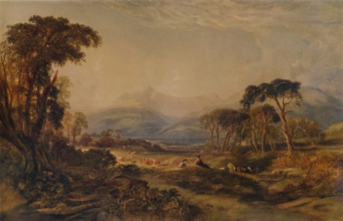 'Loch Awe', 1850, (1935). Artist: Anthony Vandyke Copley Fielding.