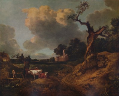 'Elmsett Church, West Suffolk', 18th century, (1935). Artist: Thomas Gainsborough.