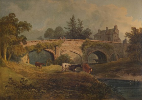 'Eltham Bridge, Kent', 19th century, (1935). Artist: Henry Gastineau.