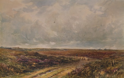 'Stormy Day on a Surrey Common', 19th-20th century, (1935). Artist: John Jessop Hardwick.