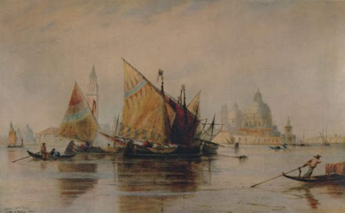 'Santa Maria della Salute, Venice', 1880, (1935). Artist: Thomas Bush Hardy.
