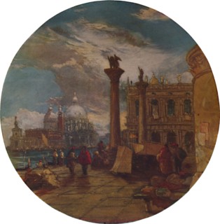 'The Piazza of St. Mark's Venice', 1853, (1935). Artist: James Holland.