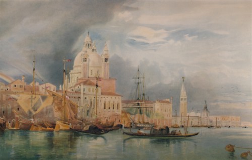 'Venice', c1850, (1935). Artist: James Holland.