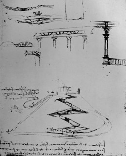 Plan of Canal Ascending Hill By Means of Locks', 1928. Artist: Leonardo da Vinci.