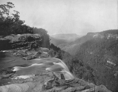 'The Fitzroy Falls', 19th century. Artist: Unknown.