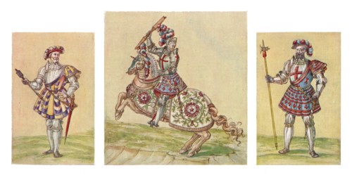 'Soldiers of the Tudor Period, c16th century, (1903). Artist: Unknown.