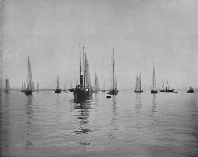 'New York Bay', 19th century. Artist: Unknown.