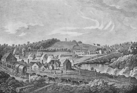 'Coalbrookdale in 1758', 1758, (1904). Artist: Unknown.