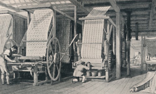 'Calico Printing', 1835, (1904). Artist: Unknown.