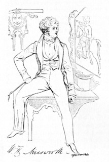 'William Harrison Ainsworth', c1835, (1904). Artist: Alfred Crowquill.