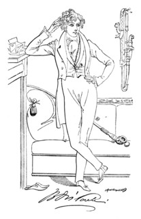 'Benjamin Disraeli', c1835, (1904). Artist: Alfred Crowquill.