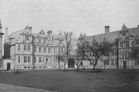 'New Buildings, Trinity College, Oxford', 1904. Artist: Gillman.