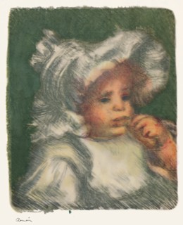 'The Child with the Biscuit', c.1898-1899, (1946). Artist: Pierre-Auguste Renoir.