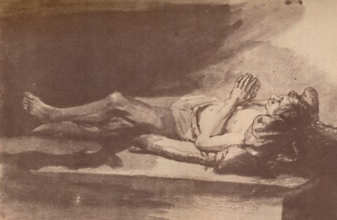 'Rembrandt - Study of a Recumbent Model', 1903. Artist: Rembrandt Harmensz van Rijn.