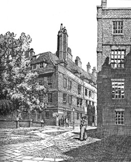 'Clifford's Inn, Looking North East', 1903. Artist: Unknown.