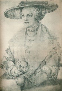 'Portrait of a Lady', c1500-1520, (1903). Artist: Albrecht Durer.