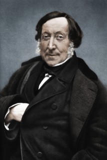 Gioachino Rossini (1792-1868), Italian composer. Artist: Nadar.