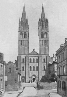 'Church of St. Stephen (Abbaye Aux Hommes), Caen.', 1902. Artist: Neurdein.