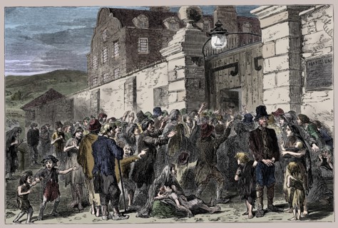 The Irish Famine, 1845-1849, (1900). Artist: Unknown.