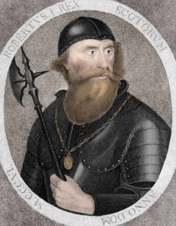 Robert I, commonly Robert the Bruce, King of Scotland, (1797). Artist: E Harding.