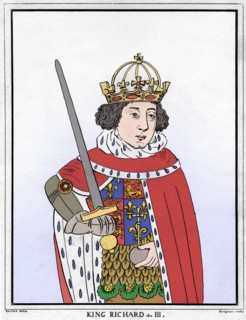 Richard III of England, (18th century). Artist: Reynolds Grignion.