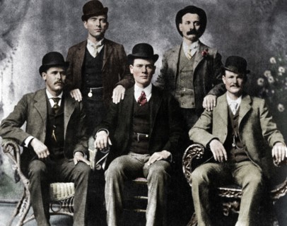 The Wild Bunch, American outlaw gang, 1901 (1954).  Artist: Unknown.