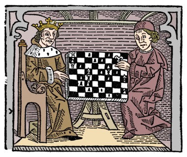 Game and play of chess, 1474 (1956). Artist: Unknown.