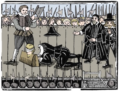 The Royal Martyrdom, from a ballad of 1648 (1964). Artist: Anon.