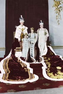 'King George VI and Queen Elizabeth on their Coronation Day', 1937. Creator: Unknown.