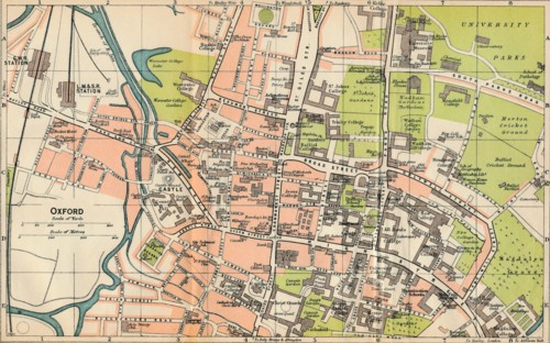 'Oxford', c20th Century. Artist: John Bartholomew.