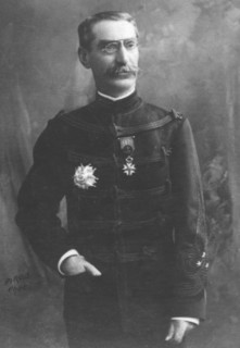 'General Gallieni', c1893. Artist: Eugene Pirou.