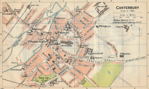 'Canterbury', c20th Century. Artist: John Bartholomew.