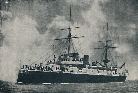 'H.M.S. Australia', 1900. Artist: Unknown.