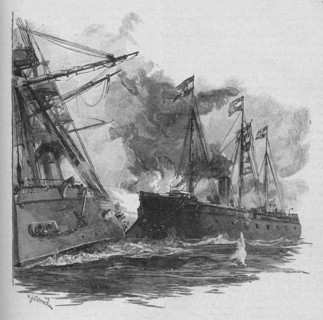 The Ram Crushed In Her Iron Side, 1902.